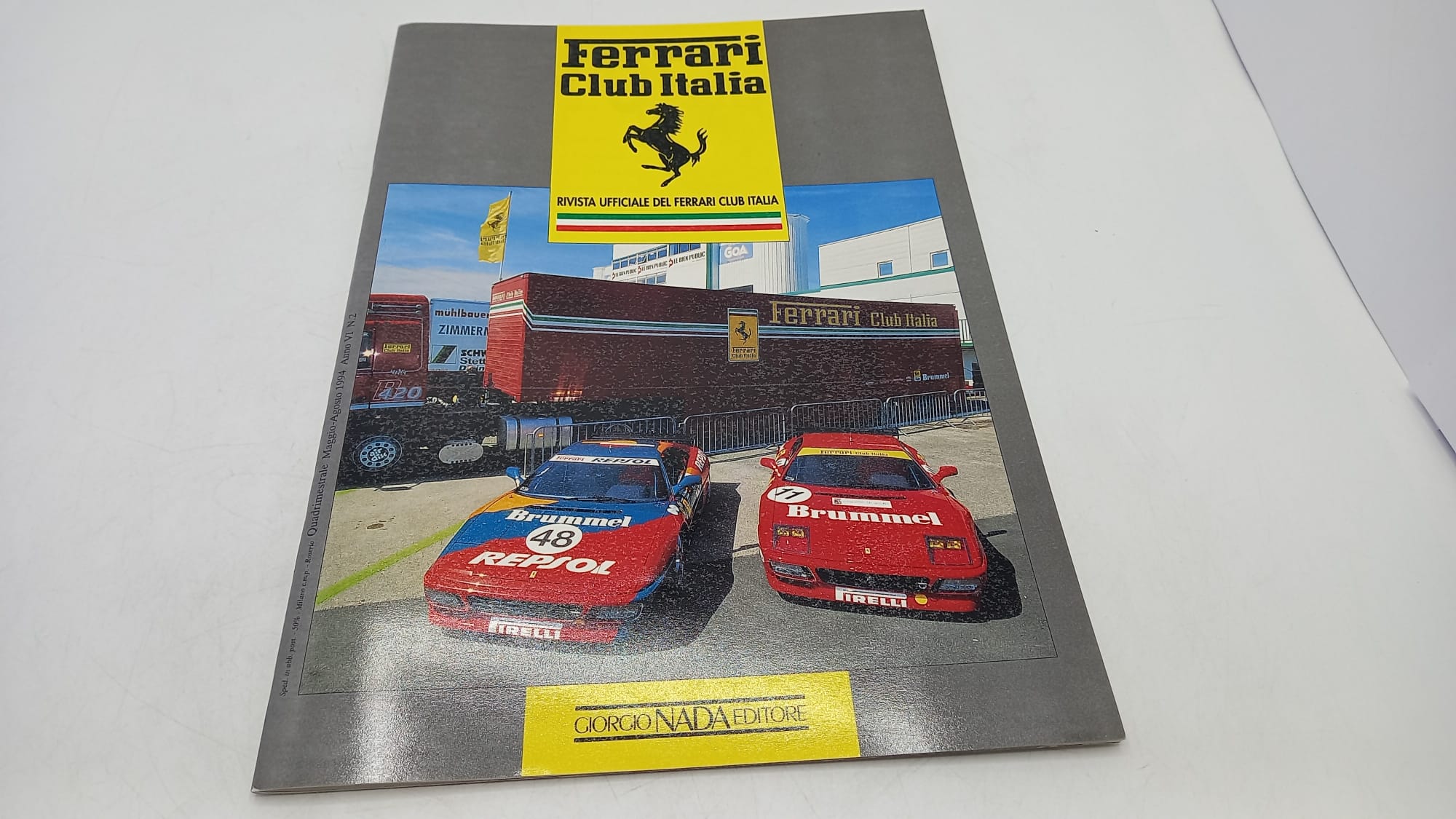 Rivista Club Ferrari Italia maggio agosto 1994