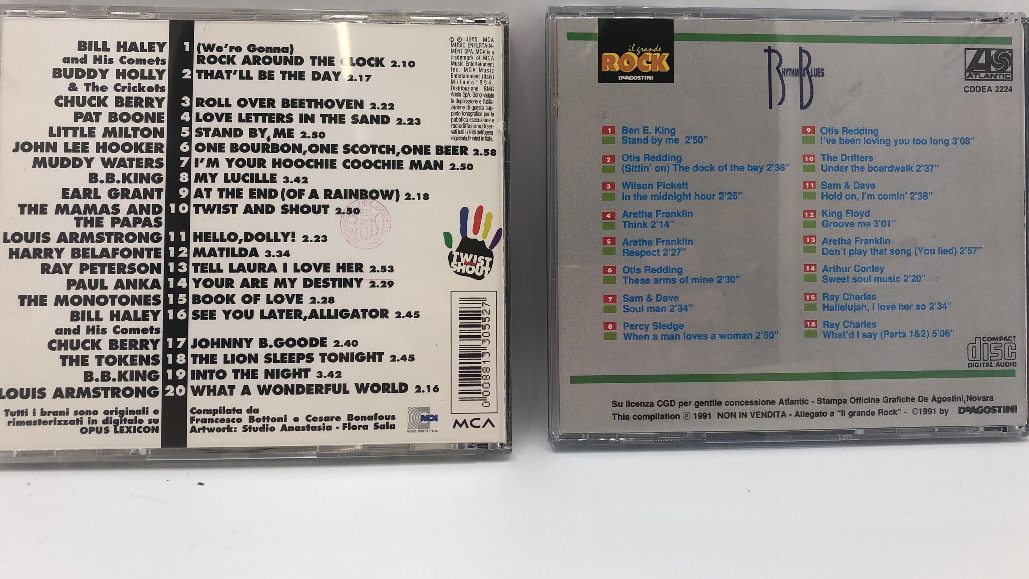 CD raccolte brani di vario genere