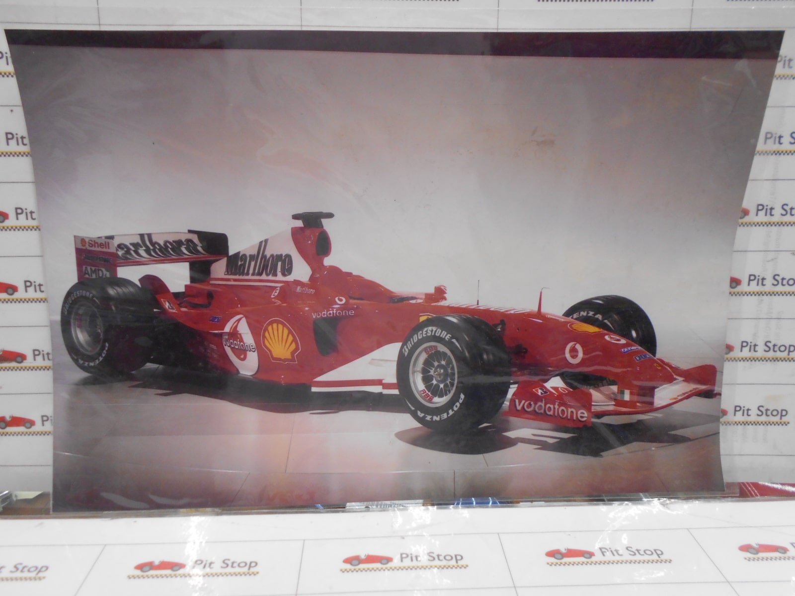 Ferrari F1 F2002 fotografia originale