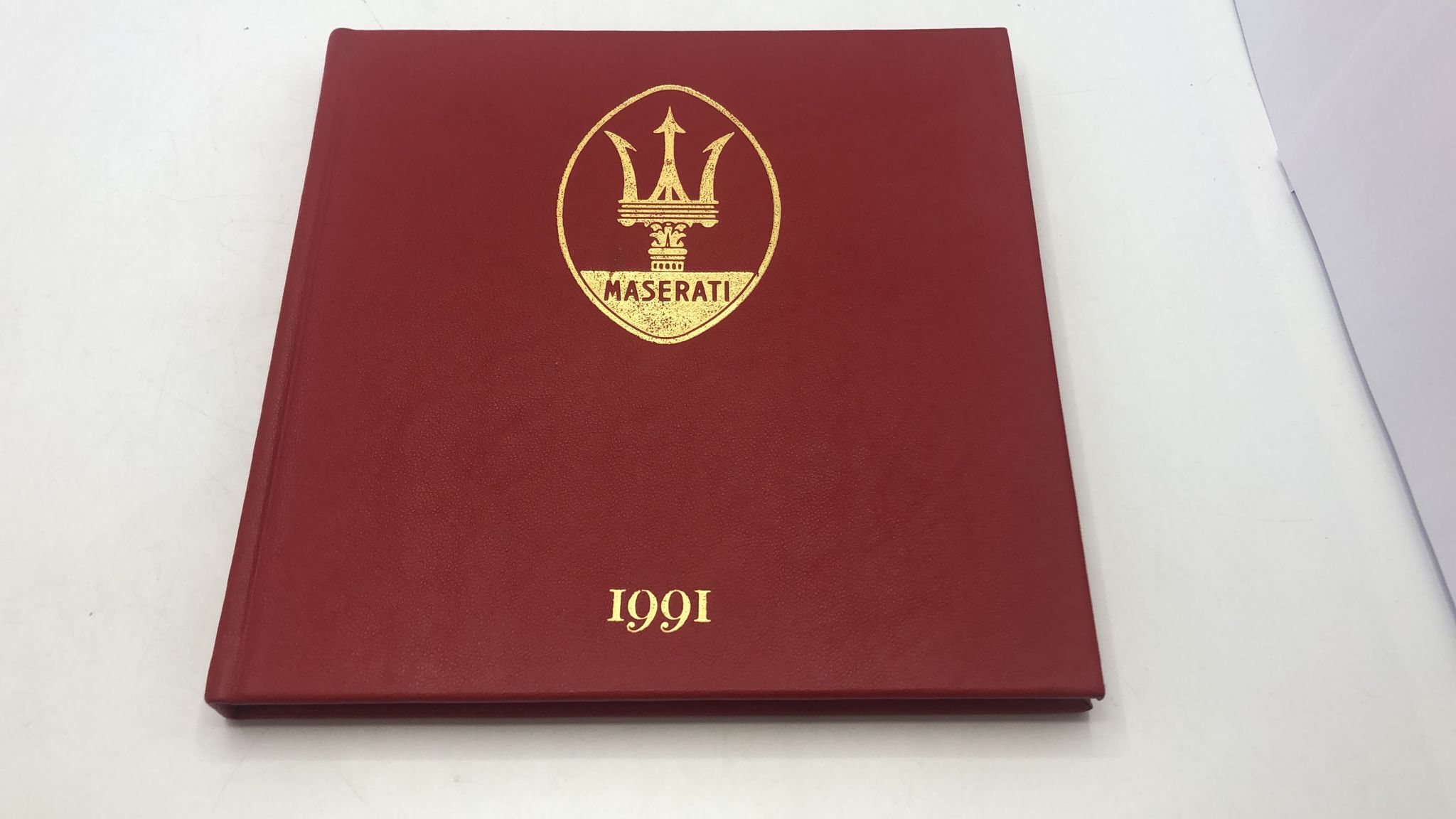 Agenda Settimanale Maserati 1991