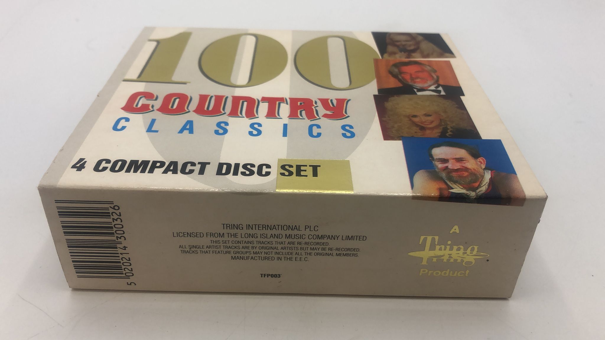 Cofanetto cd 100 classici della musica country