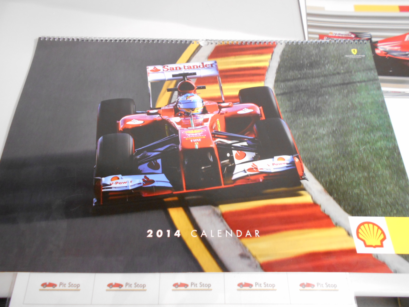 Ferrari calendario originale anno 2014