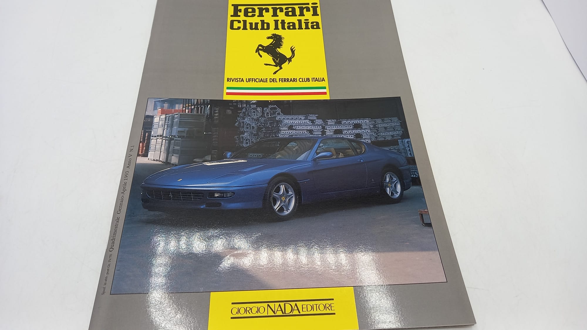Rivista Club Ferrari Italia gennaio aprile 1993