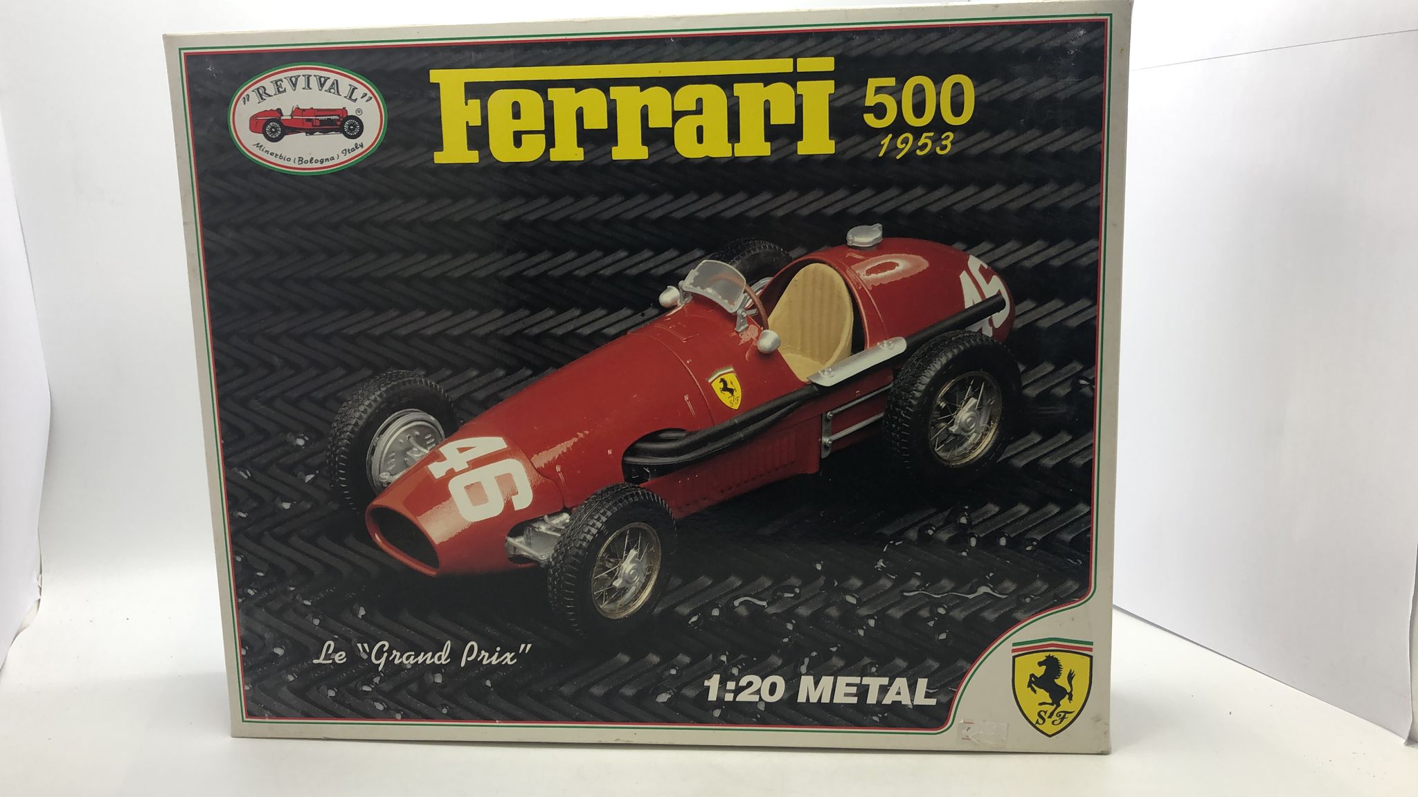 Revival Ferrari 500 F2 A. Ascari 1953 1/20 Scatola vuota