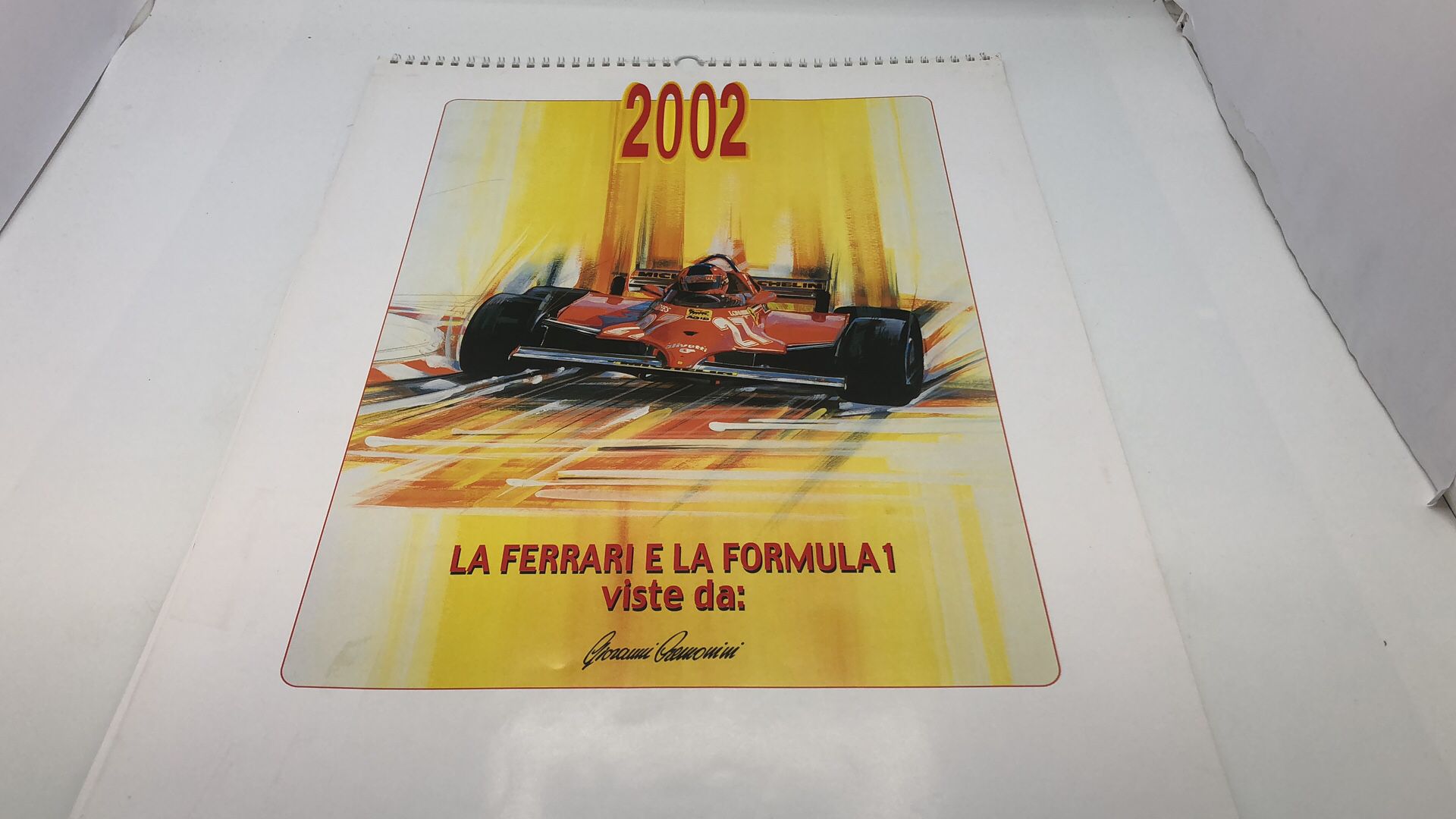 Calendario Ferrari 2002 di Giovanni Cremonini