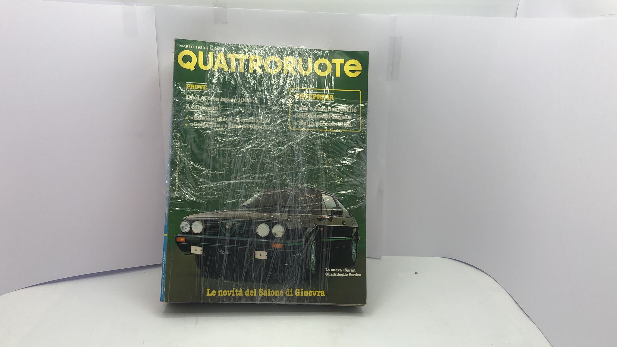 6 numeri Quattroruote 1982