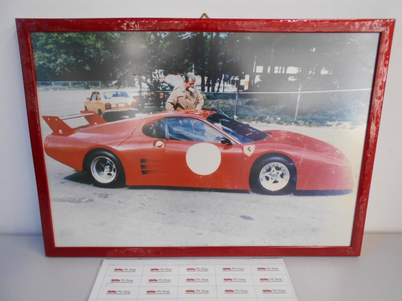Ferrari quadro commemorativo auto sportiva