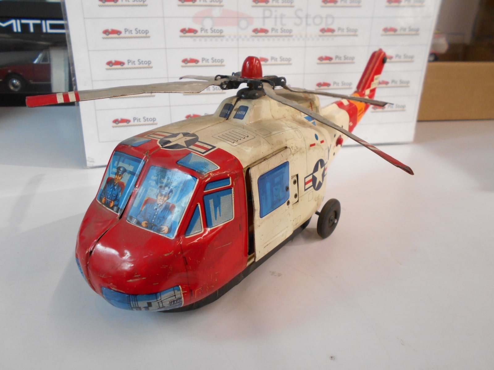 Tomiyana Elicottero Navy giocattolo vintage