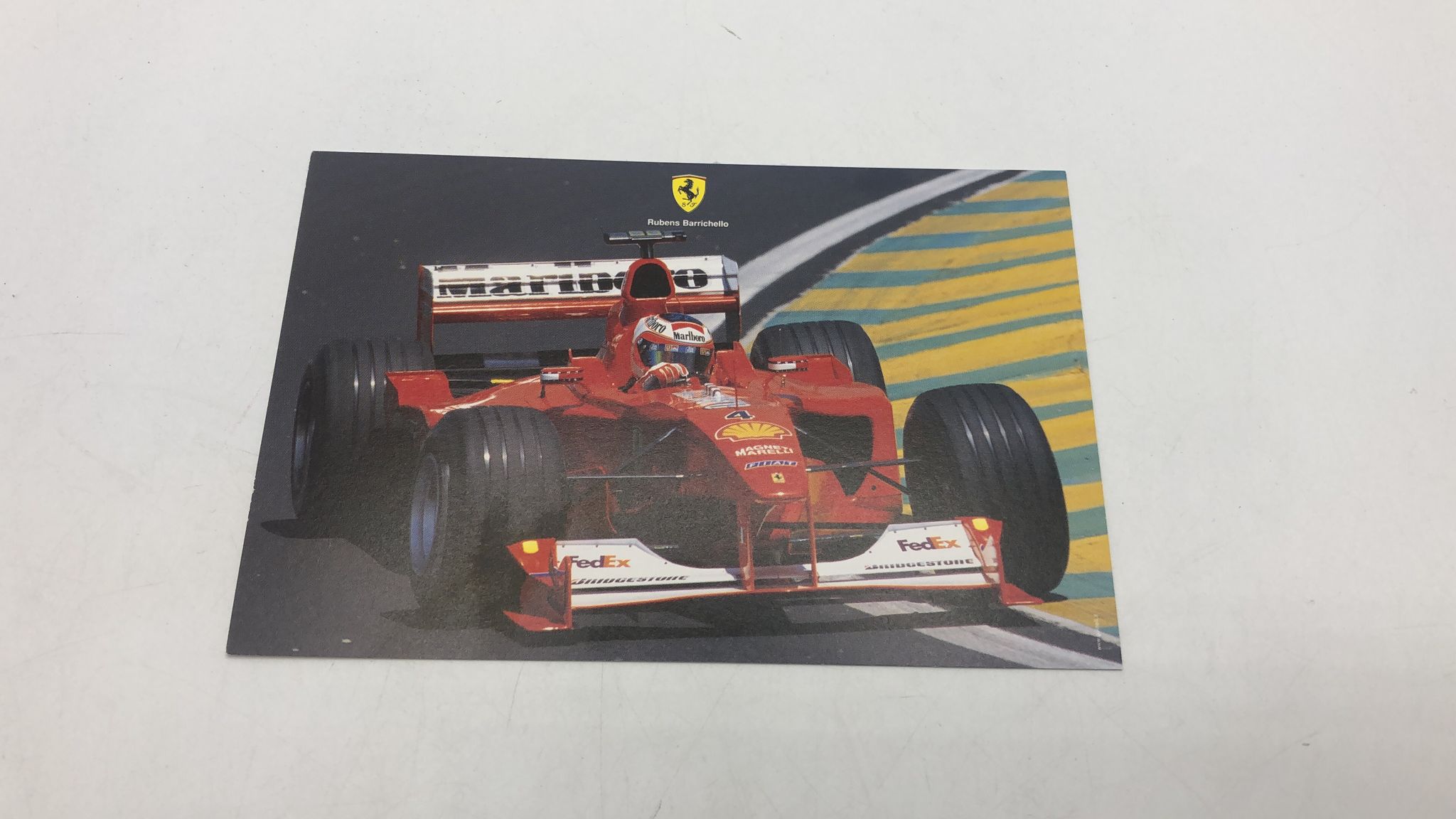 Cartolina Rubens Barrichello