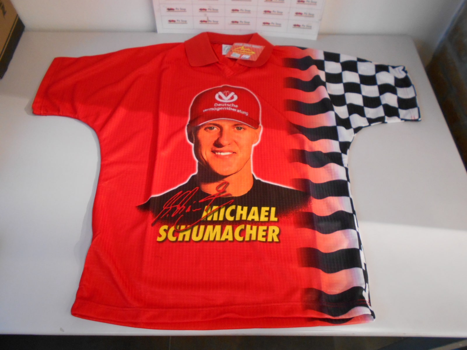 Schumacher collection polo Ferrari, taglia XL