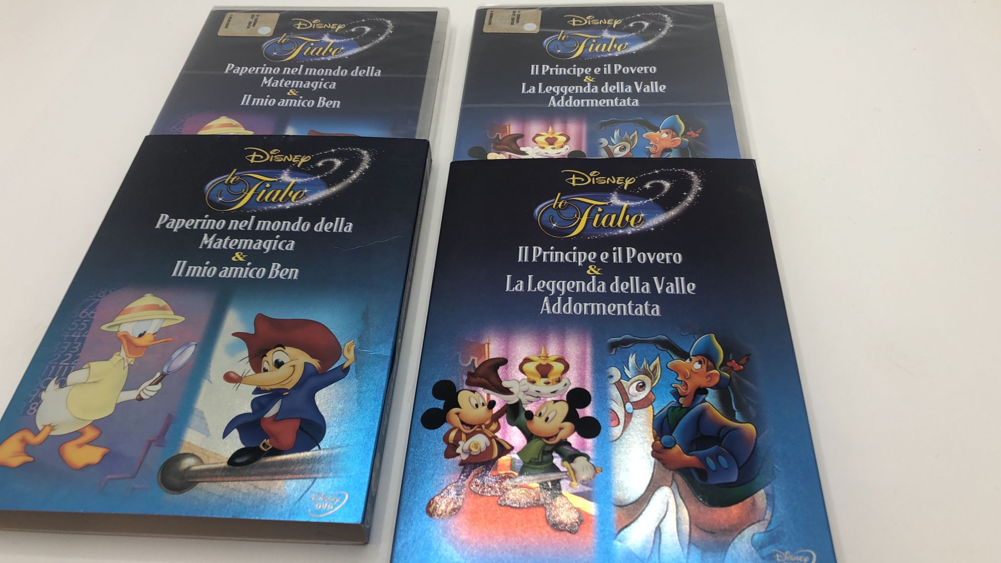DVD Fiabe Disney