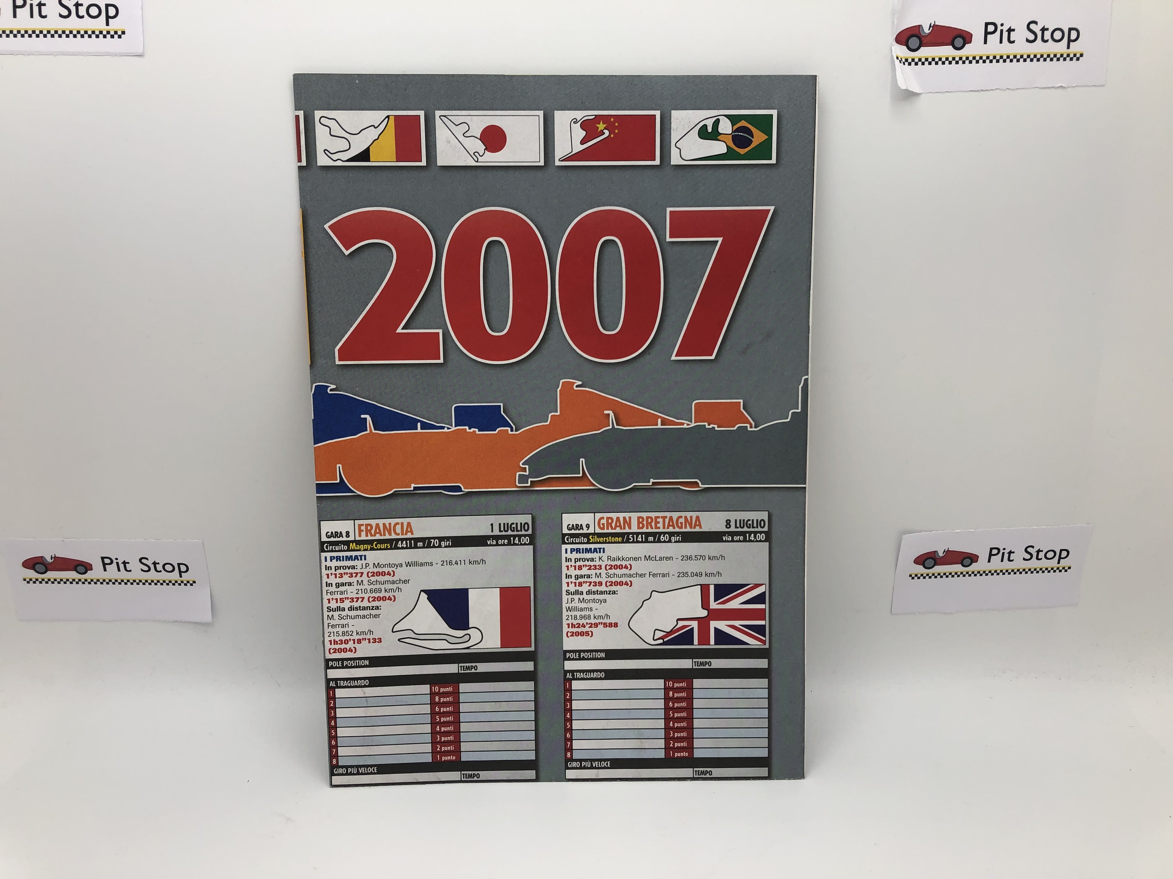 Poster circuiti del mondiale di F1 del 2007