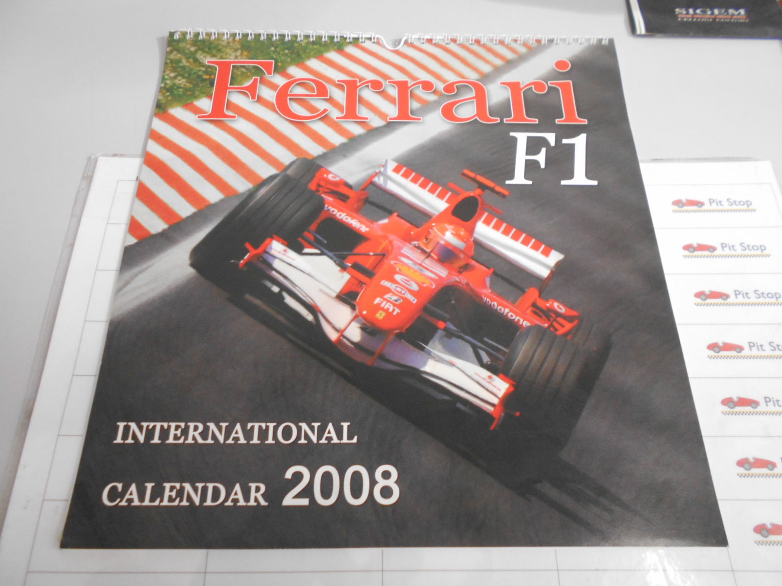 Ferrari calendario originale anno 2008