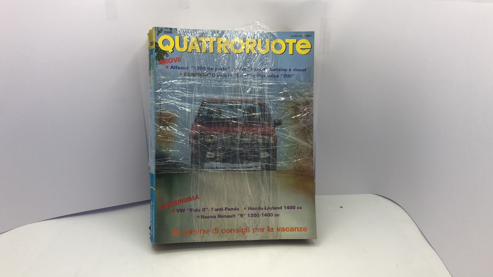 7 numeri di Quattroruote 1981