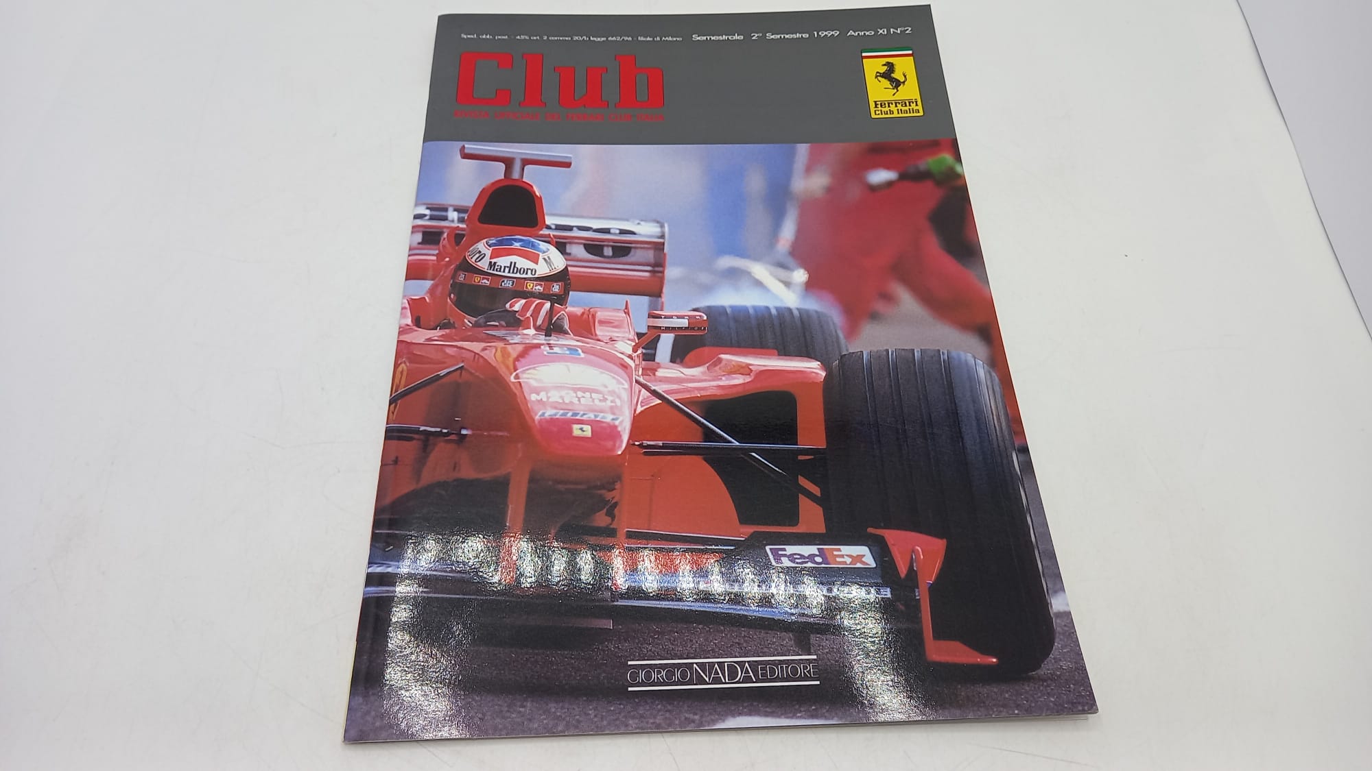 Rivista Club Ferrari Italia secondo semestre 1999