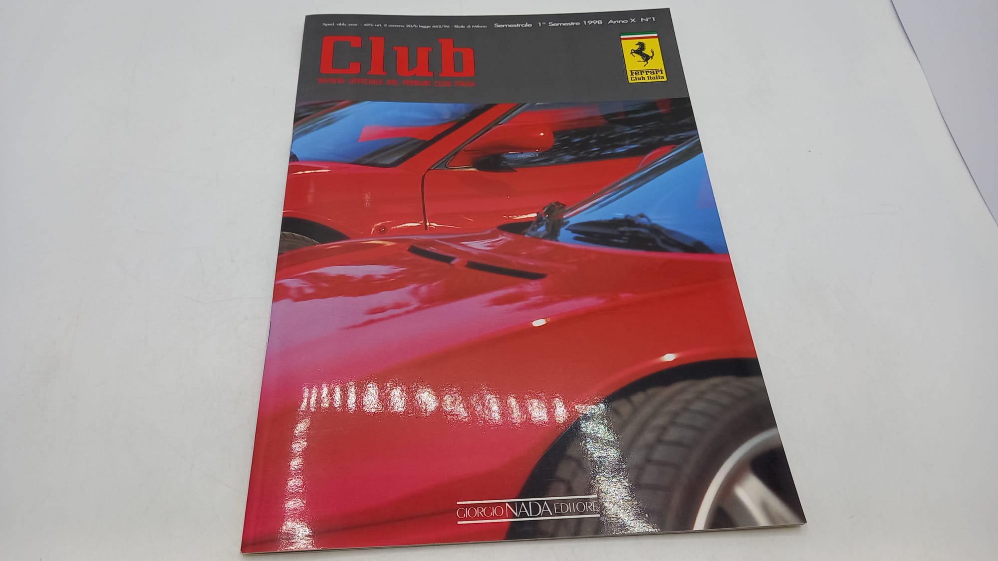 Rivista Club Ferrari Italia primo semestre 1998