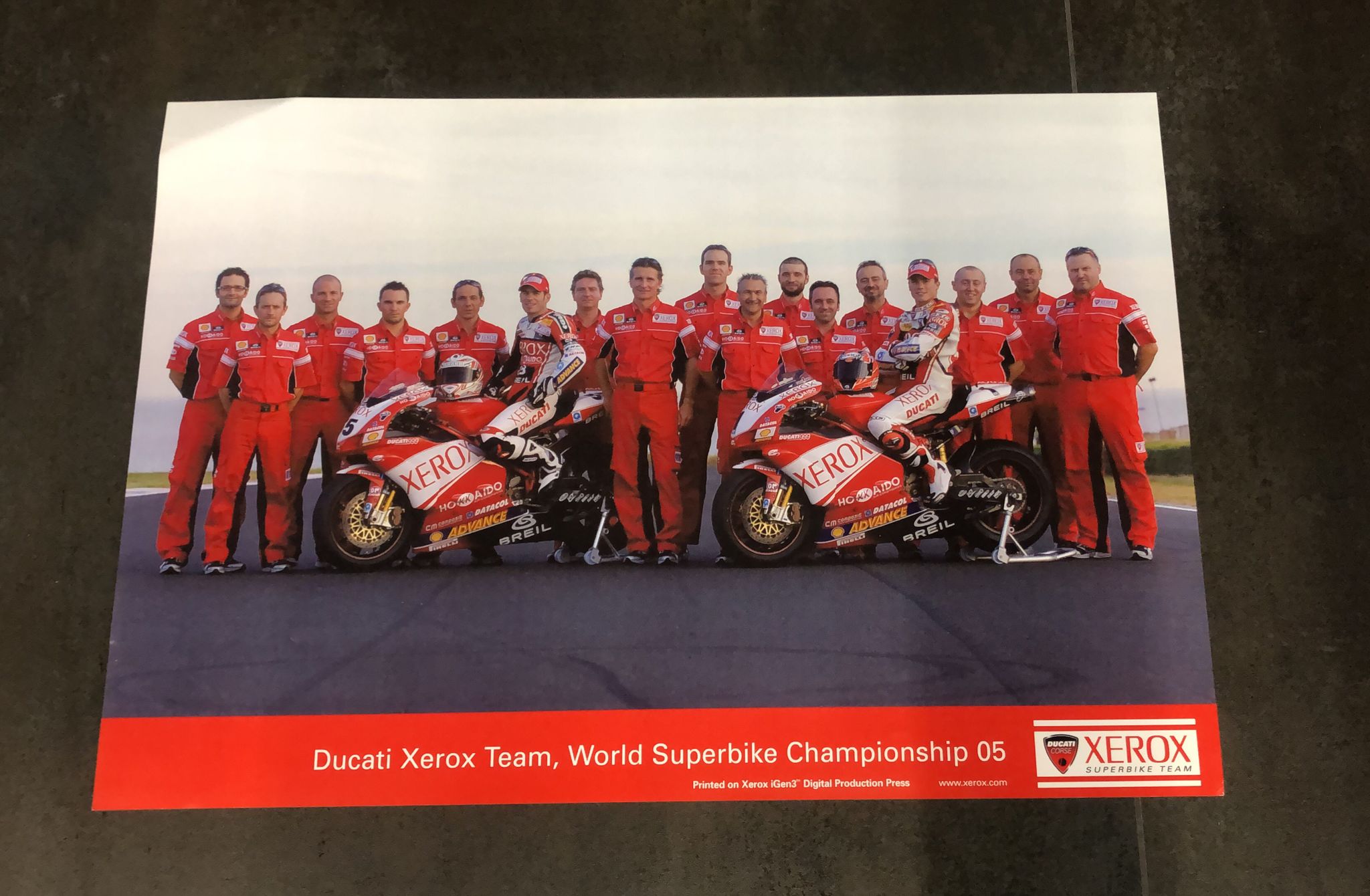 Poster Ducati Xerox Superbike 05