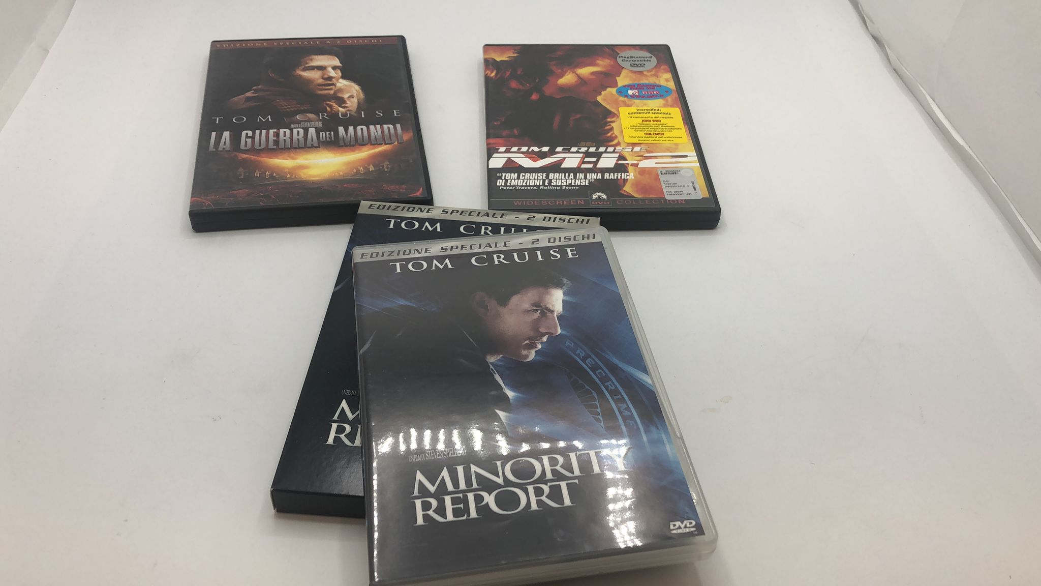 Lotto 3 dvd di Tom Cruise