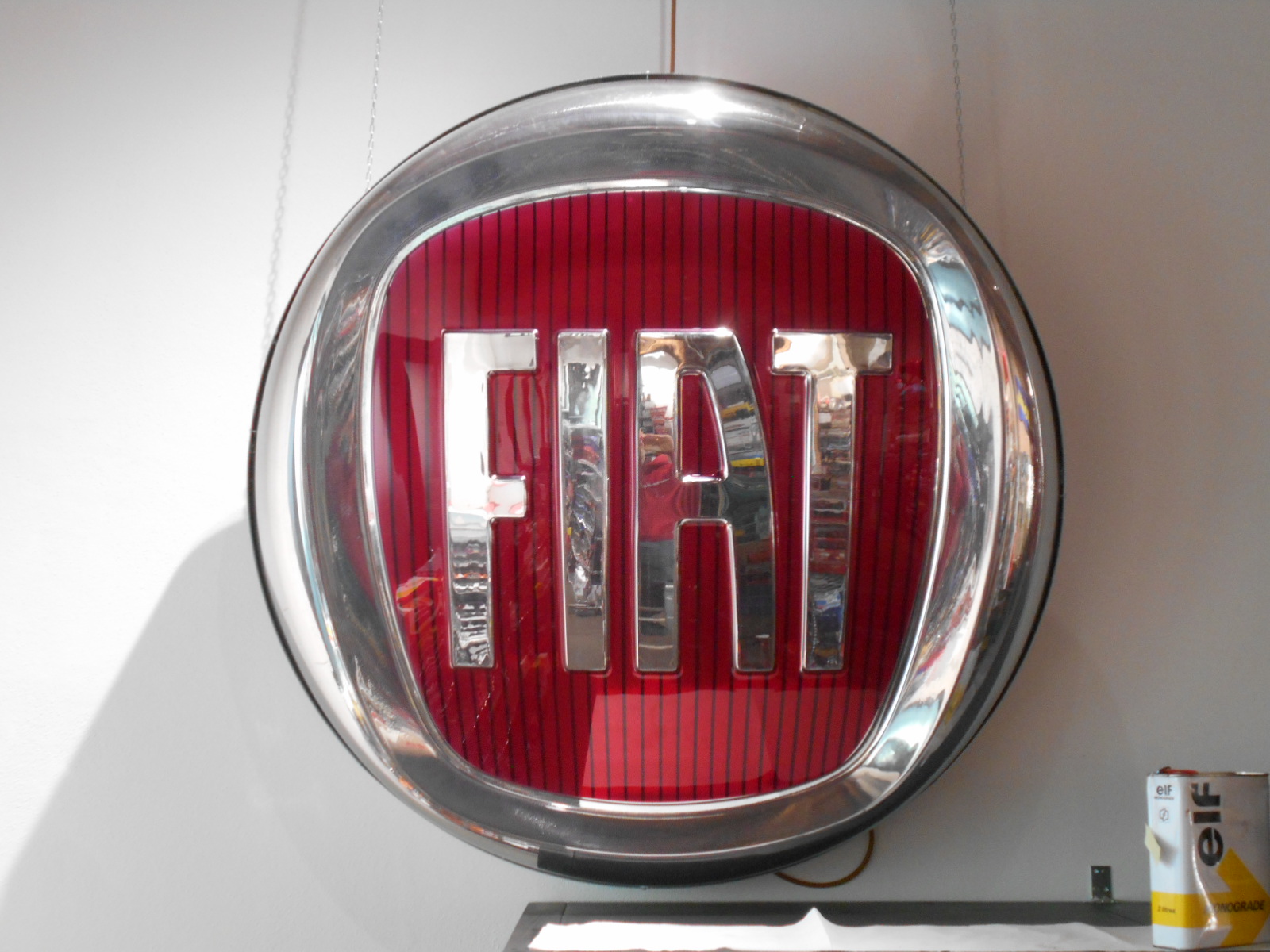 Targa Fiat, illuminazione interna funzionante